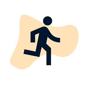 person running icon